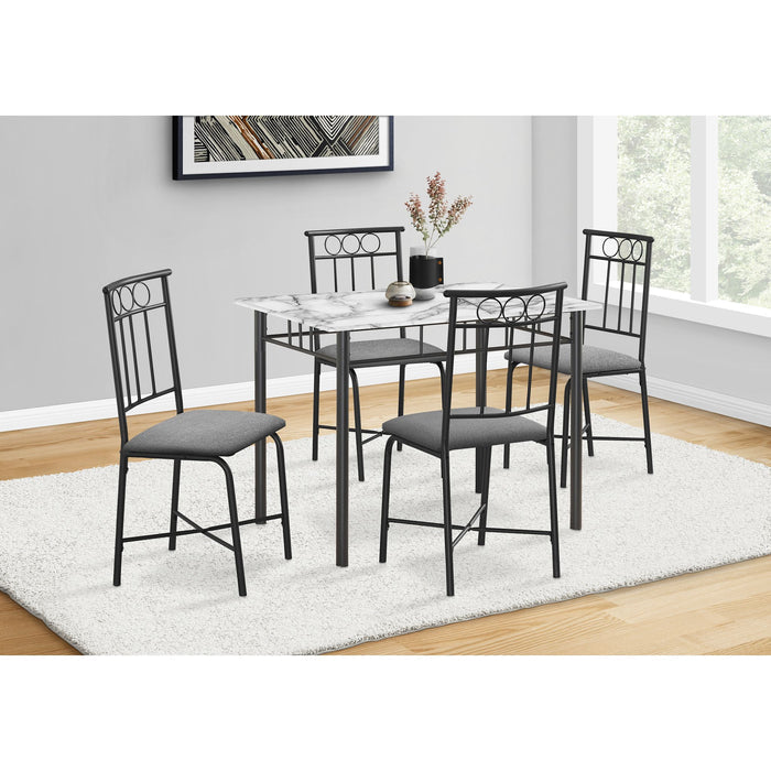 5 Piece Dining Set - 1 Table, 4 Chairs