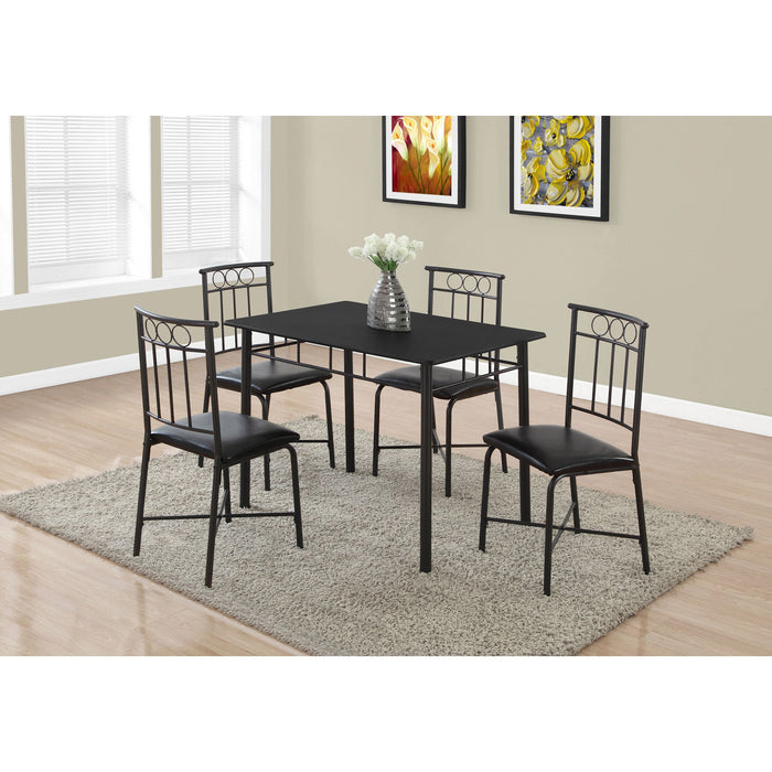 5 Piece Dining Set - 1 Table, 4 Chairs