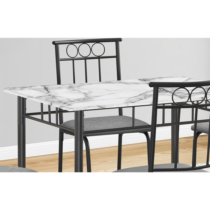 5 Piece Dining Set - 1 Table, 4 Chairs