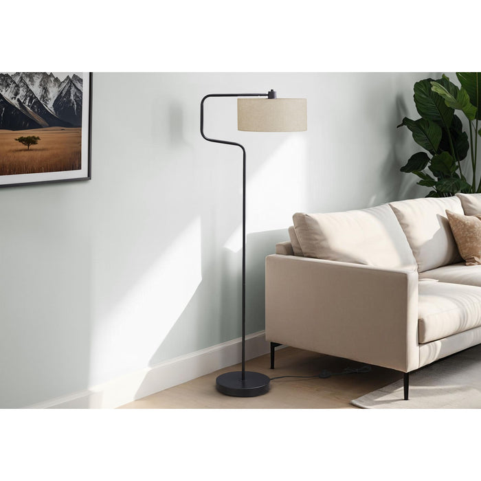 61"H Floor Lamp Metal base