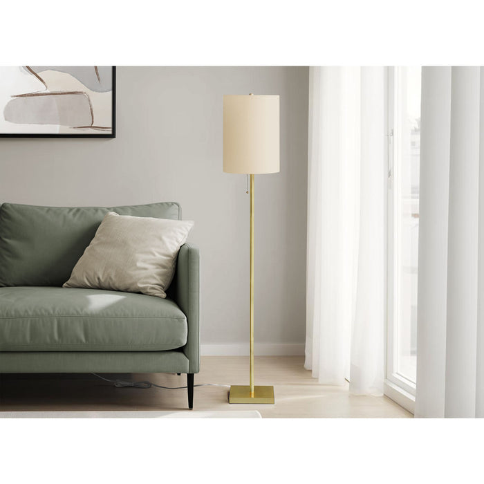 62"H Floor Lamp Metal base