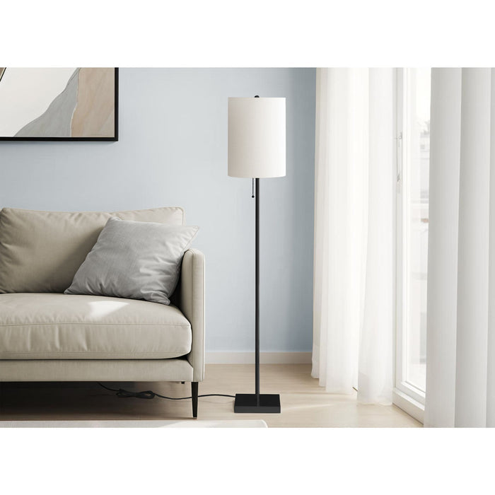 62"H Floor Lamp Metal base