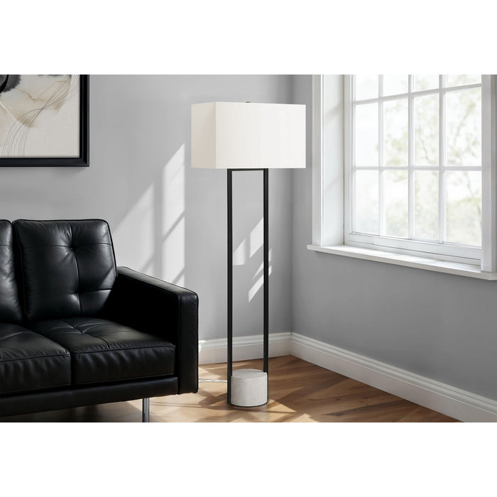 62"H Floor Lamp Metal base