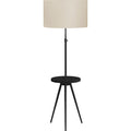 63"H Tripod Floor Lamp Metal base USB