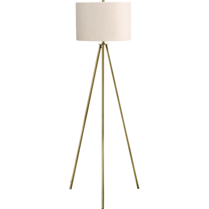 63"H Tripod Floor Lamp Metal base