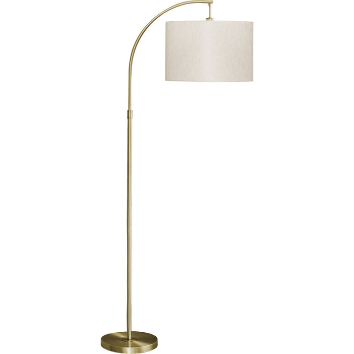 65"H Arc Floor Lamp Metal base