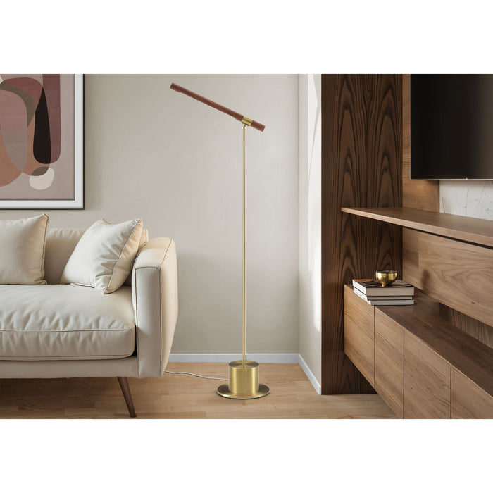 65"H Floor Lamp Metal base