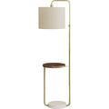 67"H Floor Lamp Metal base USB
