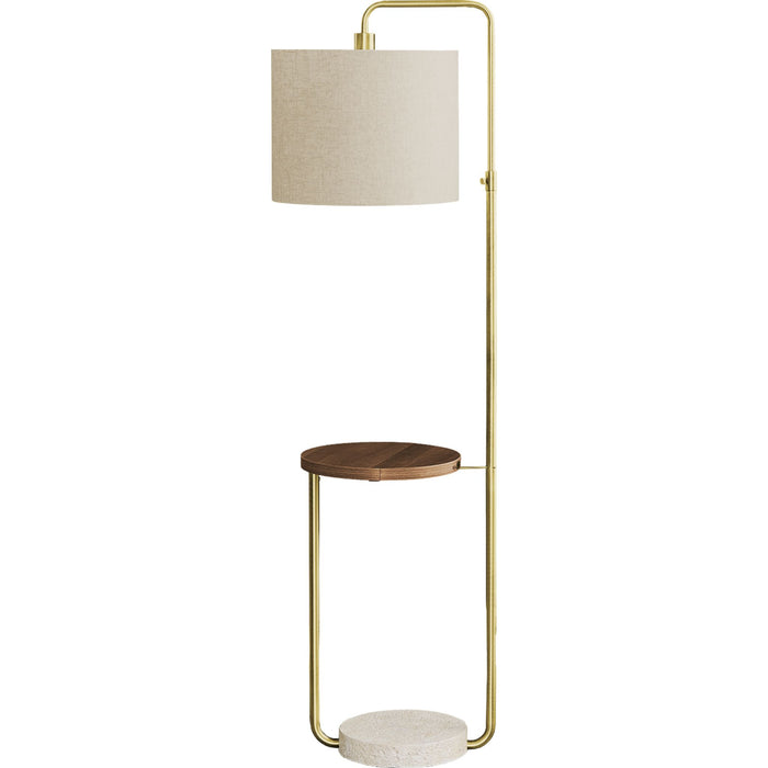67"H Floor Lamp Metal base USB