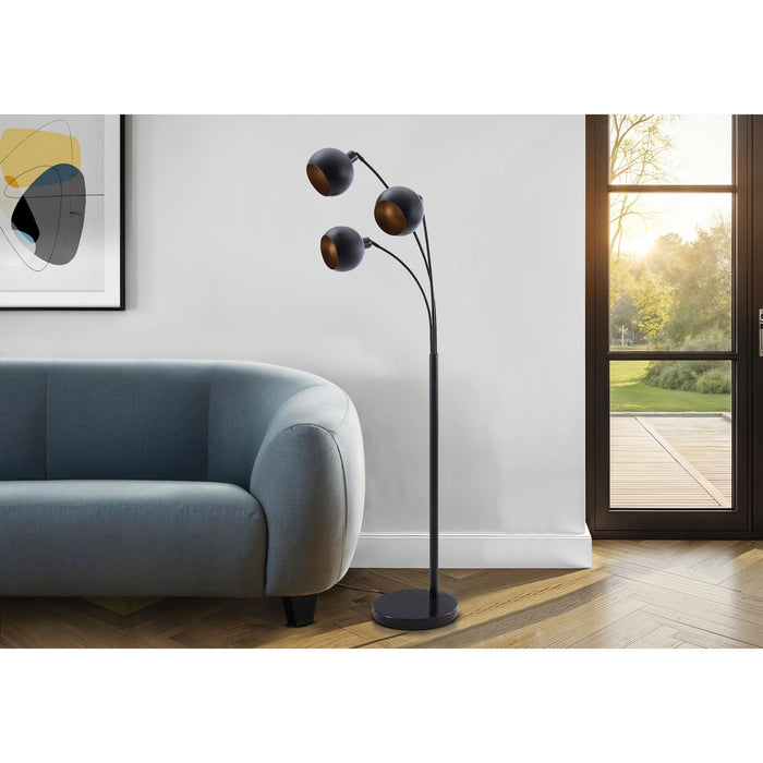 71"H Floor Lamp Metal base