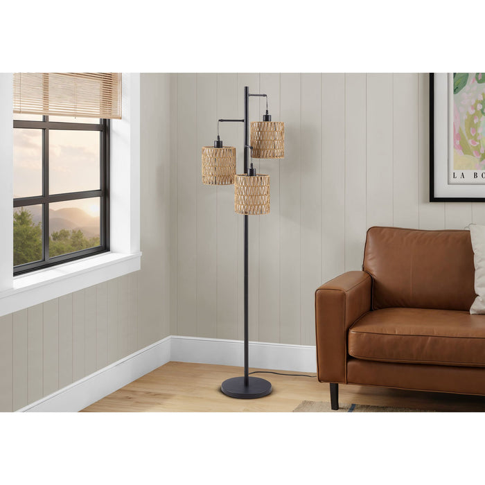 73"H Floor Lamp Metal base