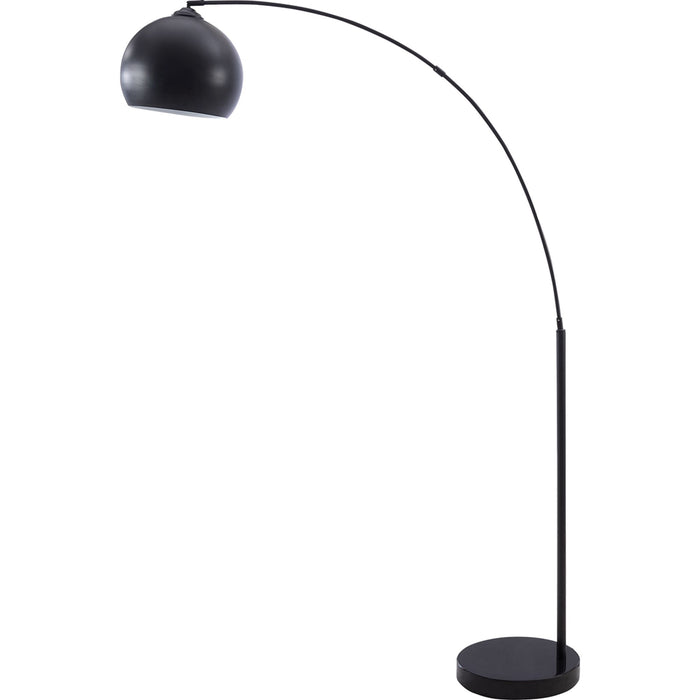 74"H Arc Floor Lamp Metal base