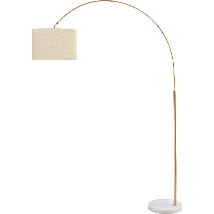 79"H Arc Floor Lamp Metal base