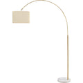 79"H Arc Floor Lamp Metal base