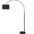 81"H Arc Floor Lamp Metal base