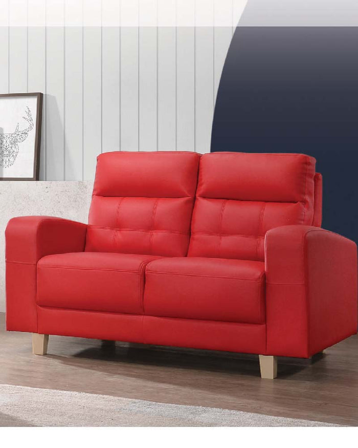 Abaka Faux Leather Sofa