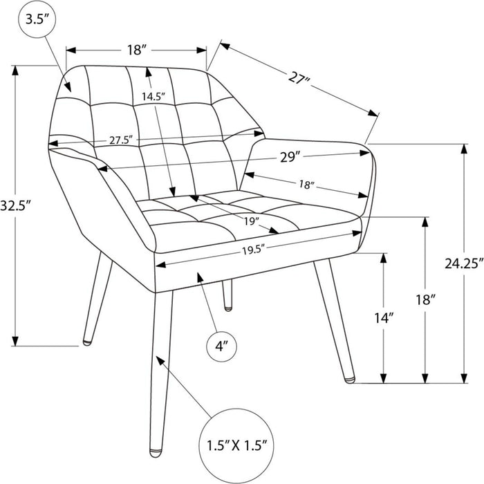Accent Chair - Green