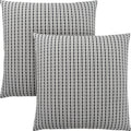 Accent pillow - 18" x 18" - Abstract dot - (Set of Two)