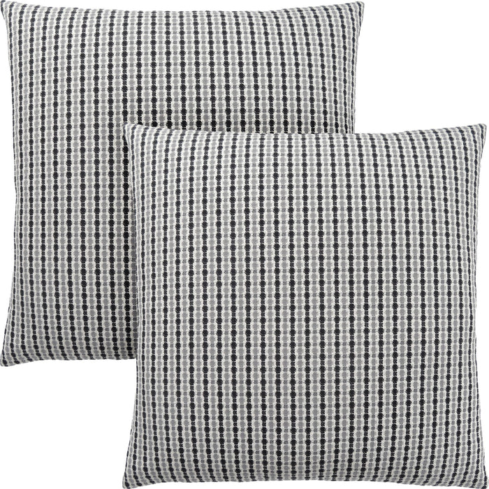 Accent pillow - 18" x 18" - Abstract dot - (Set of Two)