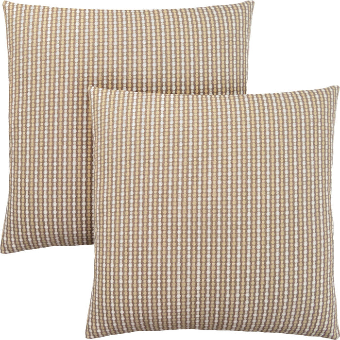 Accent pillow - 18" x 18" - Abstract dot - (Set of Two)