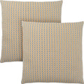 Accent pillow - 18" x 18" - Abstract dot - (Set of Two)