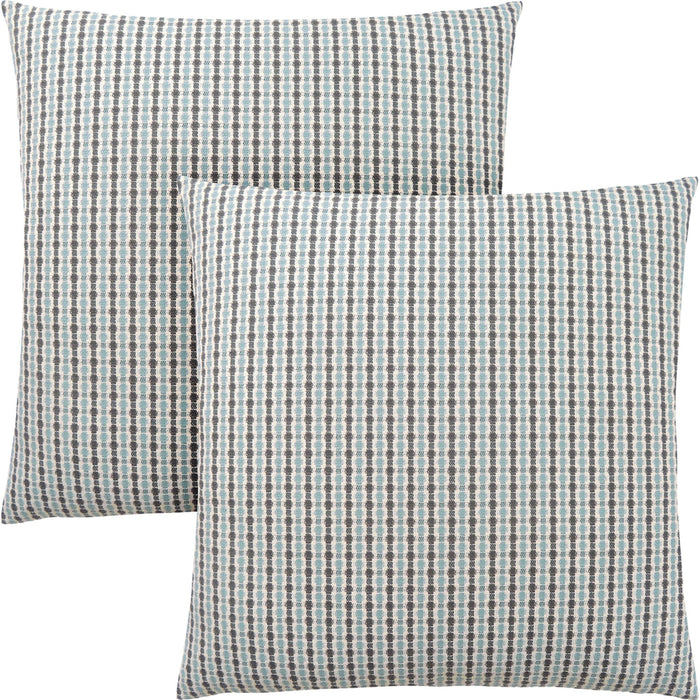 Accent pillow - 18" x 18" - Abstract dot - (Set of Two)