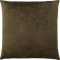 Accent pillow - 18" x 18" - Floral velvet