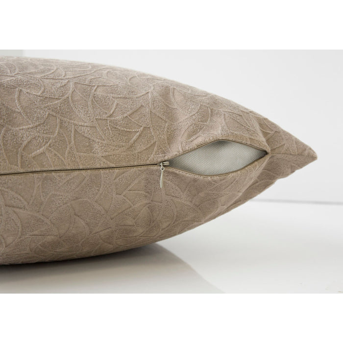 Accent pillow - 18" x 18" - Floral velvet