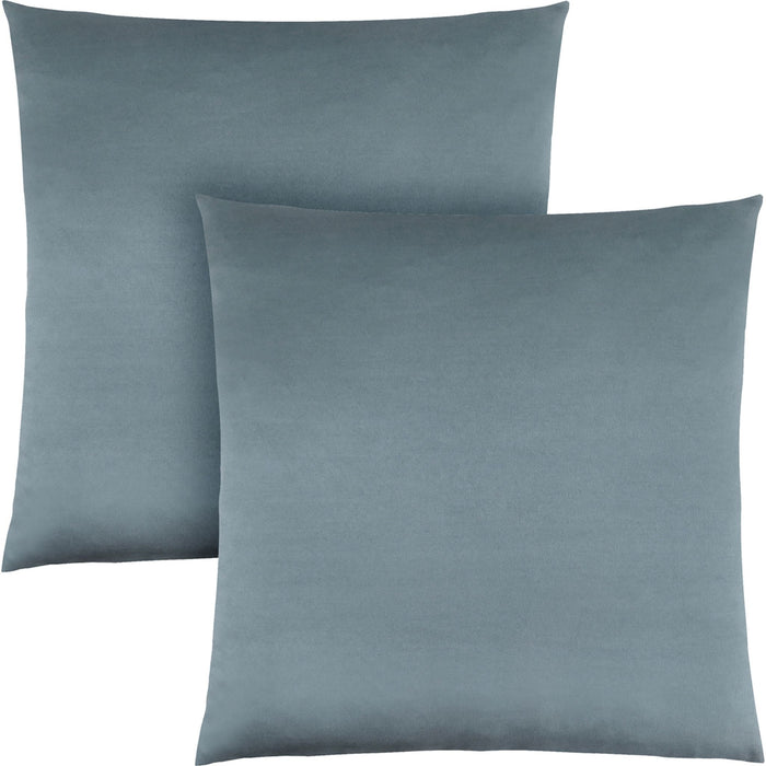 Accent pillow - 18" x 18" - Satin - (Set of Two)
