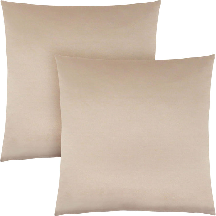 Accent pillow - 18" x 18" - Satin - (Set of Two)
