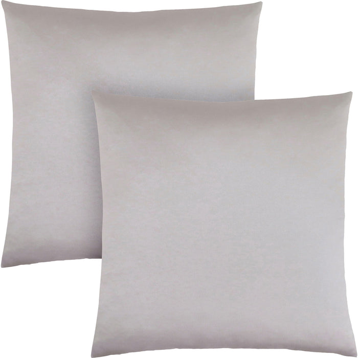 Accent pillow - 18" x 18" - Satin - (Set of Two)
