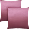 Accent pillow - 18" x 18" - Satin - (Set of Two)