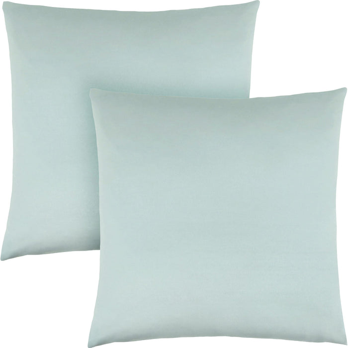 Accent pillow - 18" x 18" - Satin - (Set of Two)