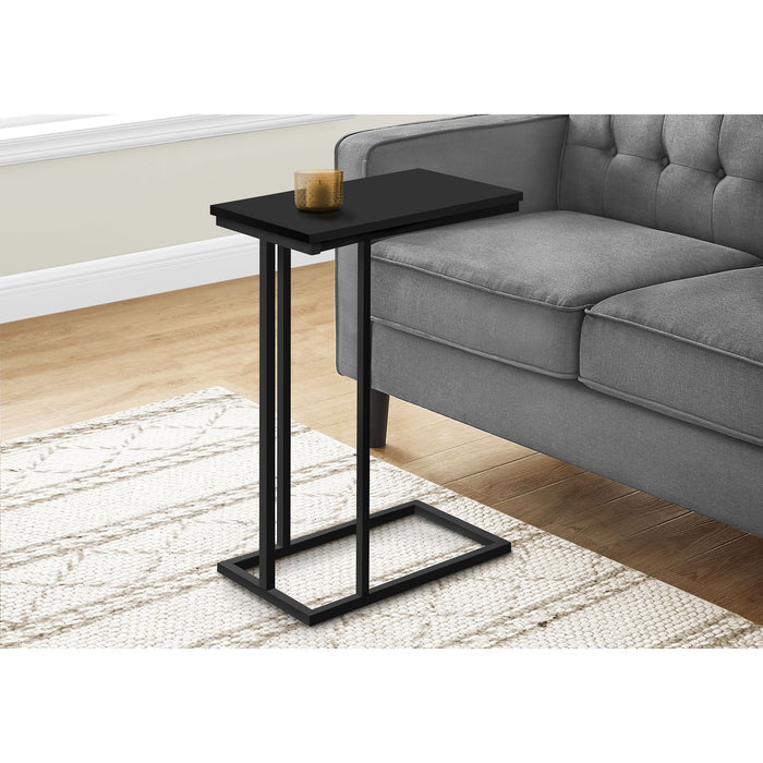 Accent Table - Black/Black Metal