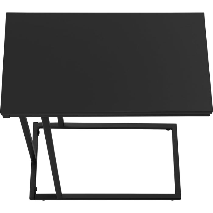Accent Table - Black/Black Metal