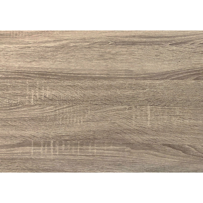 Accent Table - Dark Taupe/Black Metal