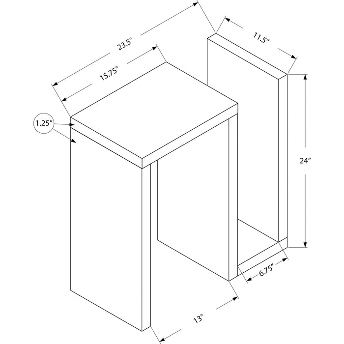 Accent Table - Espresso