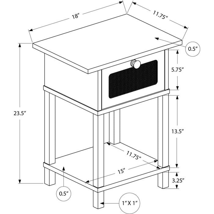 Accent Table - Natural