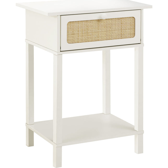 Accent Table - White/Natural