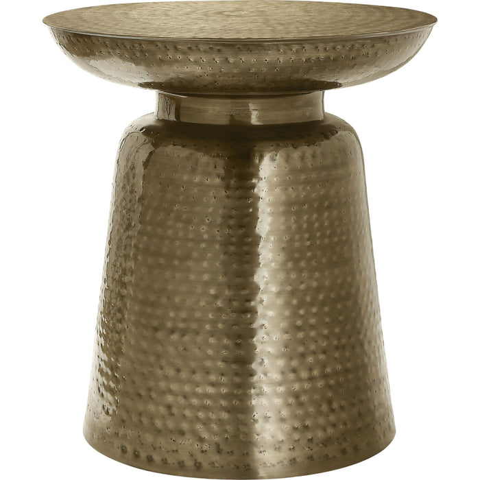 Gold Iron Metal Drum End