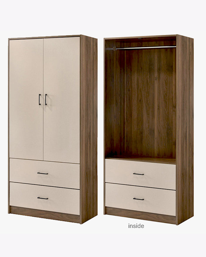 Adil Open Door Wardrobe with Drawer