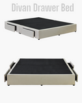 Ahana Divan Drawer Bed - Single Size