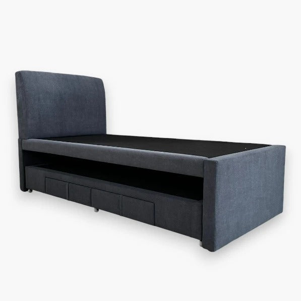 Akan Pullout Bedframe with Drawer