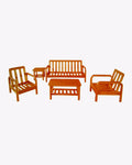 Alara Wooden Sofa Set