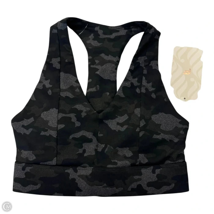 Athletic Bra By Fabletics In Camouflage Print, Size: Xxs