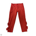 Athletic Capris By Bally In Red, Size: L