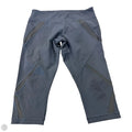 Athletic Capris By Lululemon In Blue, Size: 8