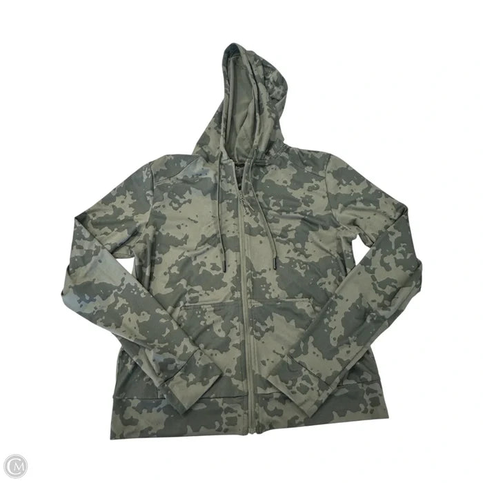 Athletic Jacket By Clothes Mentor In Camouflage Print, Size: Xs