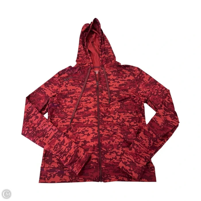 Athletic Jacket By Clothes Mentor In Red, Size: Xs