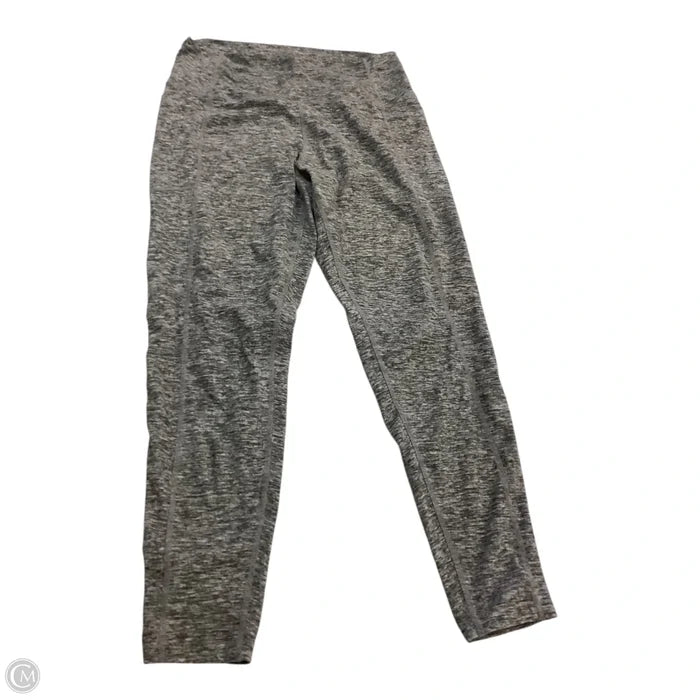 Athletic Leggings By Clothes Mentor In Grey, Size: L